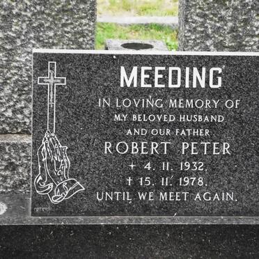 MEEDING Robert Peter 1932-1978