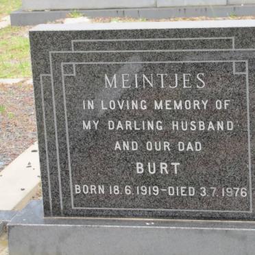 MEINTJIES Burt 1919-1976