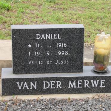 MERWE Daniel G.C., van der 1916-1998