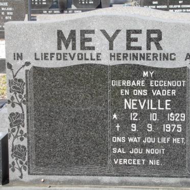 MEYER Neville 1929-1975