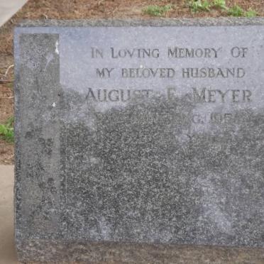 MEYER August E.