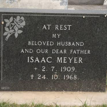 MEYER Isaac 1909-1968