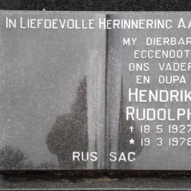 MEYER Hendrik Rudolph 1927-1978