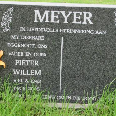 MEYER Pieter Willem 1943-2005