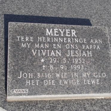 MEYER Vivian Jesiah 1952-1993
