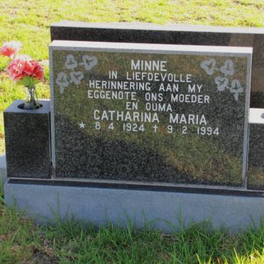 MINNE Catharina Maria 1924-1994