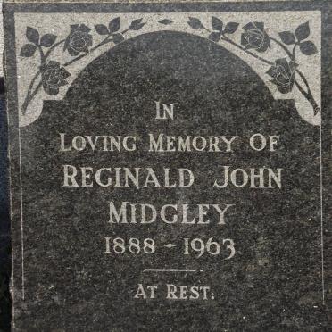 MIDGLEY Reginald John 1888-1963