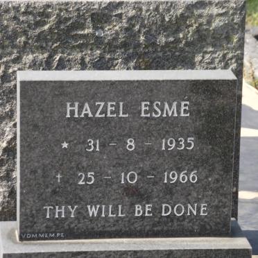 MINNIE Hazel Esmé 1935-1966