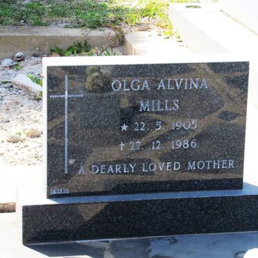 MILLS Olga Alvina 1905-1986