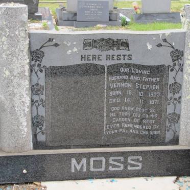 MOSS Vernon Stephen 1933-1971