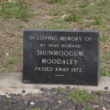 MOODALEY Shunmoogum -1972