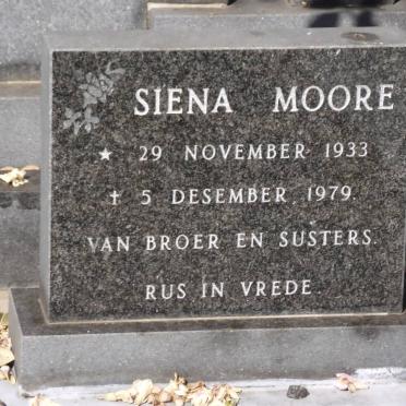 MOORE Siena 1933-1979