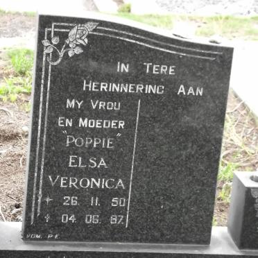 MOORE Elsa Veronica 1950-1987