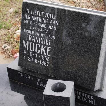 MOCKE Francois 1955-1987
