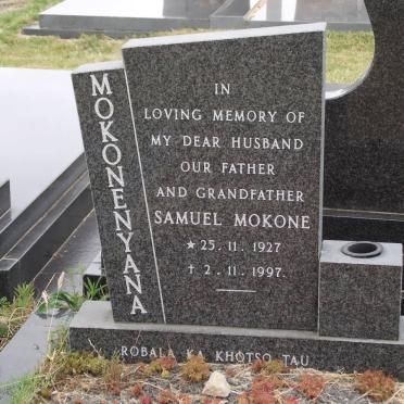 MOKONENYANA Samuel Mokone 1927-1997