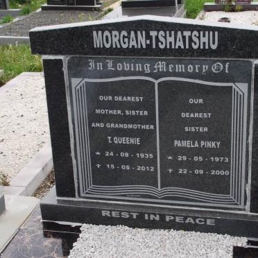 MORGAN Thembeka Queenie 1935-2012 :: TSHATSHU Pamela Pinky 1973-2000