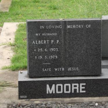 MOORE Albert P.P. 1903-1979