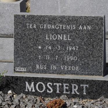 MOSTERT Lionel 1947-1990
