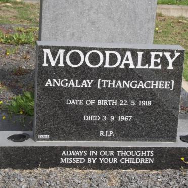 MOODALEY Angalay 1918-1967