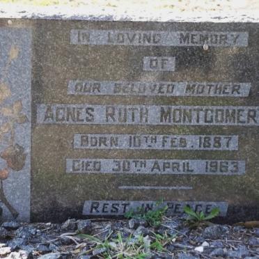 MONTGOMERY Agnes Ruth 1887-1963