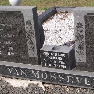 MOSSEVELD, van :: PRINSLOO