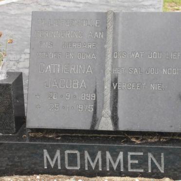 MOMMEN Catherina Jacoba 1899-1975