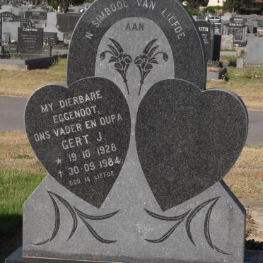 MURPHY Gert J. 1928-1984