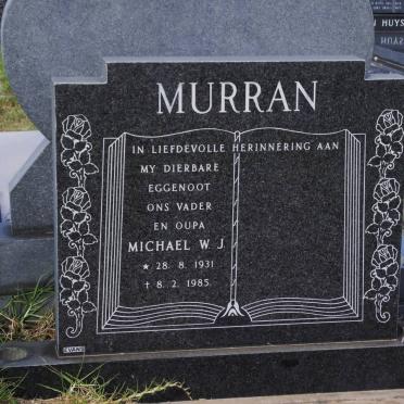 MURRAN Michael W.J. 1931-1985