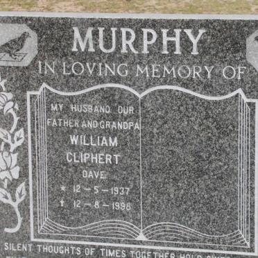 MURPHY William Cliphert 1937-1998