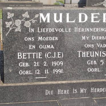 MULDER Surnames :: Vanne