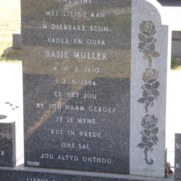 MULLER Basie 1930-1984