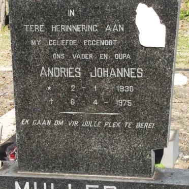 MULLER Andries Johannes 1930-1975