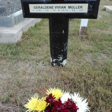 MULLER Geraldine Vivian 1957-2015