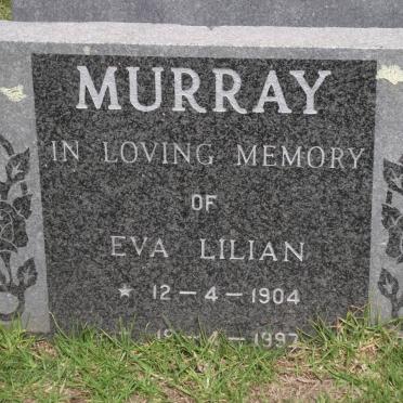 MURRAY Eva Lilian 1904-1997