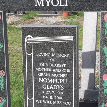 MYOLI Nompupu Gladys 1916-2006