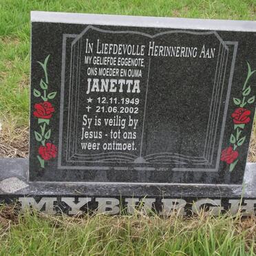 MYBURGH Surnames :: Vanne