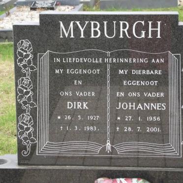 MYBURGH Dirk 1927-1983 :: MUBURGH Johannes 1956-2001