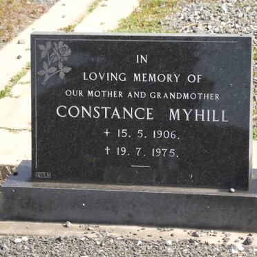 MYHILL Constance 1906-1975