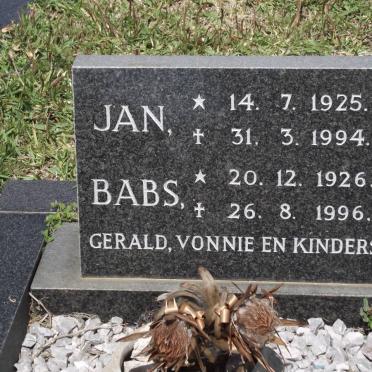NAUDE Johannes Adriaan 1925-1994 &amp; D.B. 1926-1996