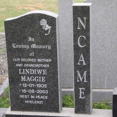 NCAME Lindiwe Maggie 1905-2003
