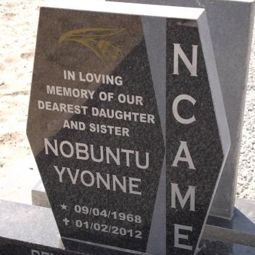 NCAME Nobuntu Yvonne 1968-2012