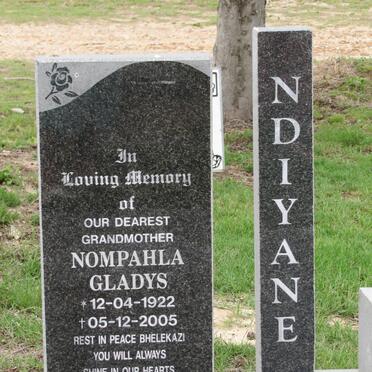 NDIYANE Nompahla Gladys 1922-2005