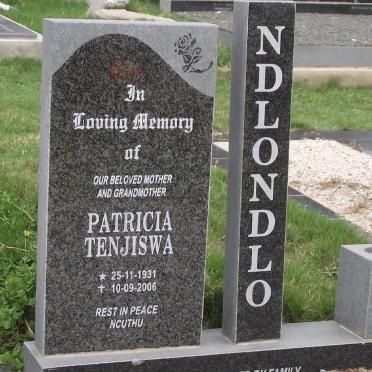 NDLONDLO Patricia Tenjiswa 1931-2006