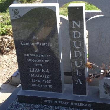 NDUDULA Lizeka 1950-2010