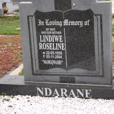 NDARANE Lindiwe Roseline 1959-2004