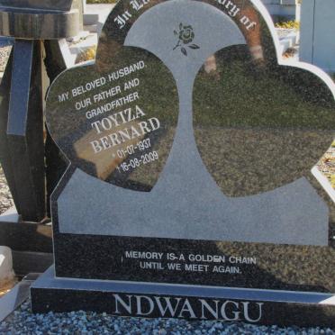 NDWANGU Toyiza Bernard 1937-2009