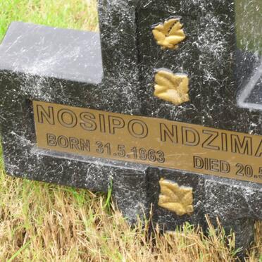 NDZIMASE Nosipo 1963-2006