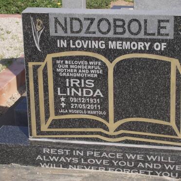 NDZOBOLE Iris Linda 1931-2011