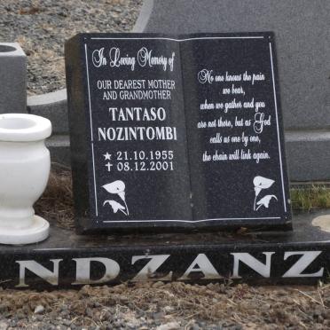 NDZANZE Tantaso Nozintombi 1955-2001
