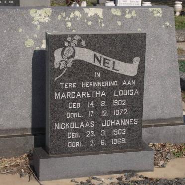 NEL Margaretha Louisa 1902-1972 &amp; Nickolaas Johannes 1903-1968